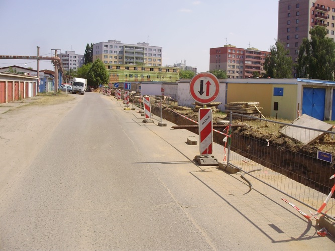 Horkovodní přípojka VS Zalužanská